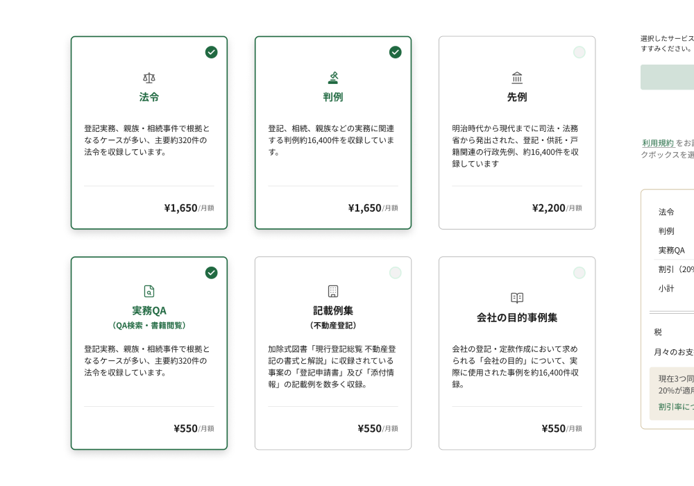 6つのサービスイメージ